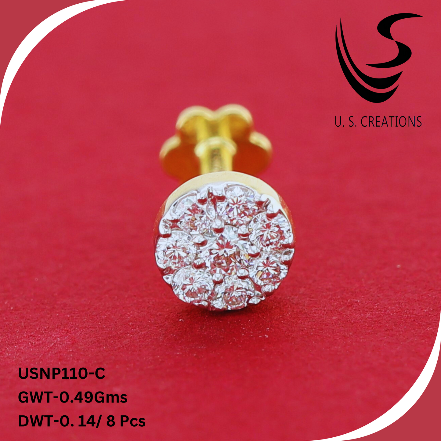 USNP110-C (Natural diamonds)