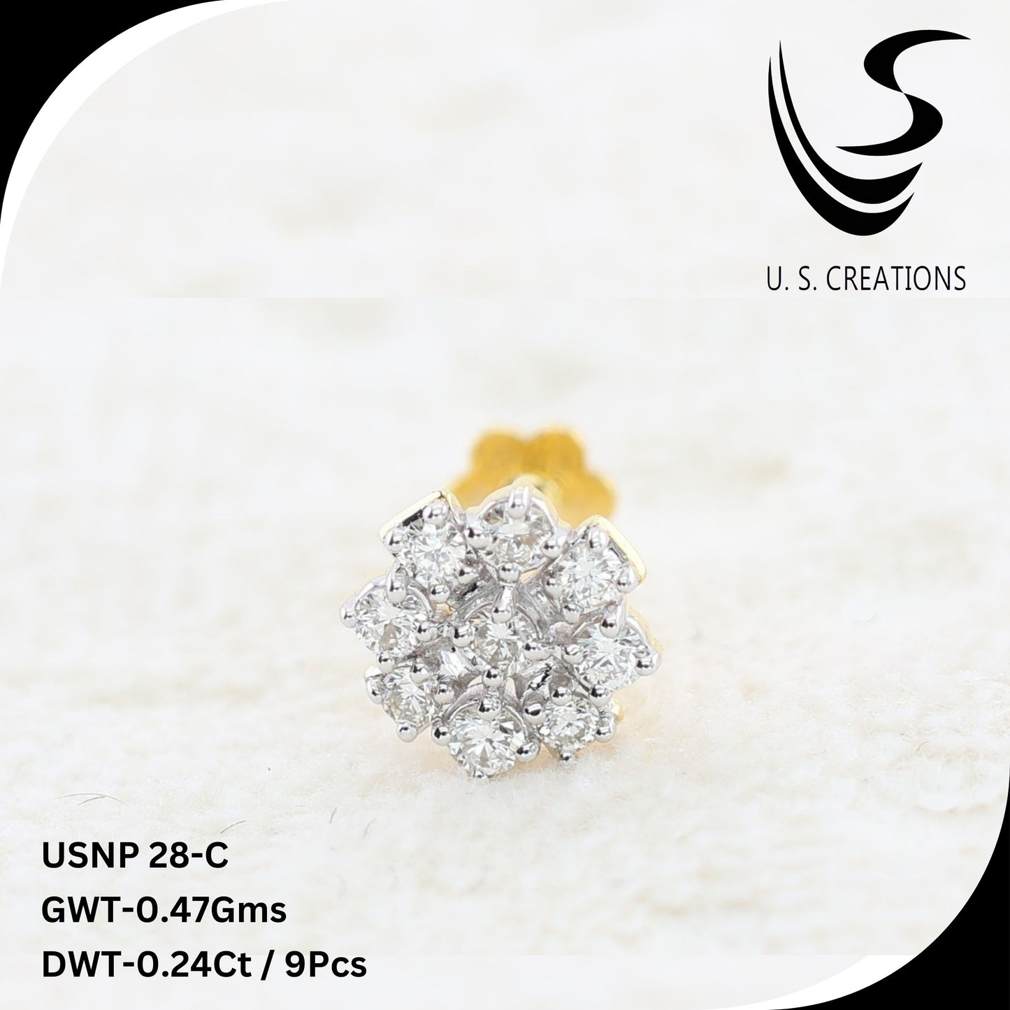 USNP28-C (Natural diamonds)