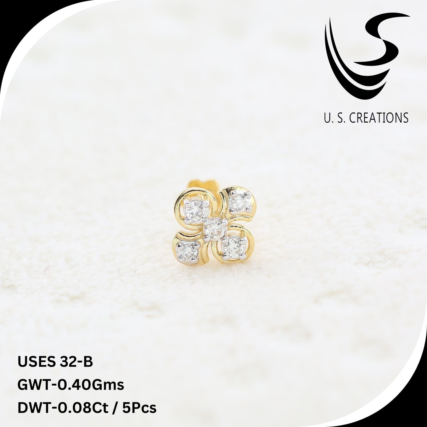 USNP32-B (Natural diamonds)