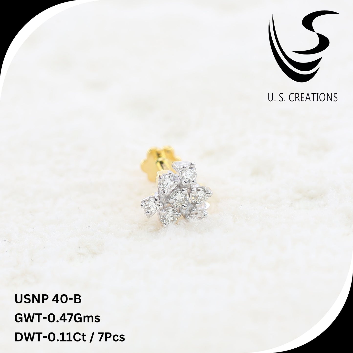 USNP40-B (Natural diamonds)