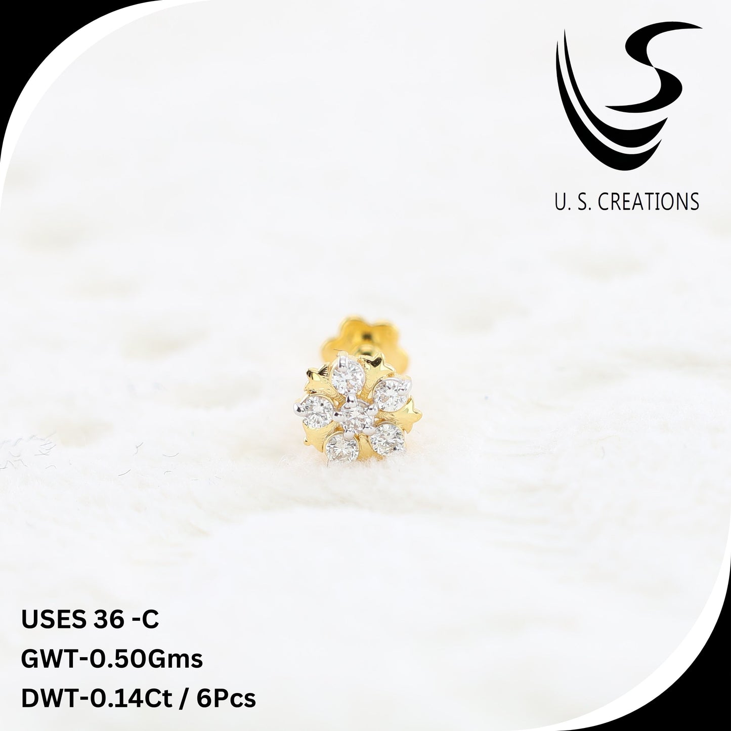 USNP36-C (Natural diamonds)